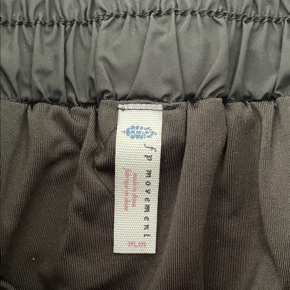 Free People Movement Black Women's Shorts Built In Panty Medium - Picture 9 of 10